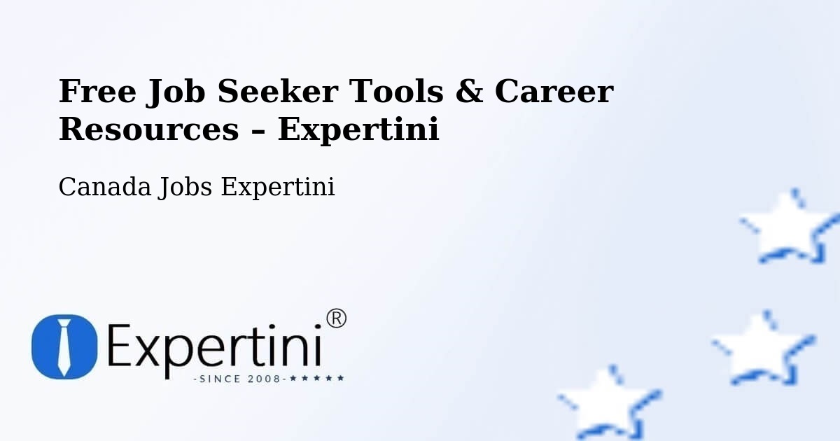 Free Job Seeker Tools & Career Resources – Dowling - Dowling, Canada Jobs Expertini